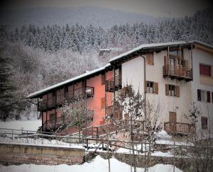 Casa Maso Clamer v zimě