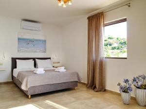 Postel nebo postele na pokoji v ubytování Villa Kalypso Infinity Pool Villa
