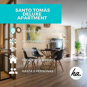 Posedenie v ubytovaní Santo Tomás A Ha Apartment