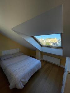 Postel nebo postele na pokoji v ubytování Lugo 360