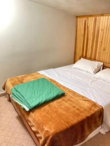 Postel nebo postele na pokoji v ubytování Tamerland-faraya