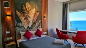 Posezení v ubytování Letstay Panorama Suites