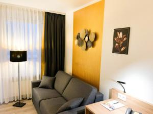 Posezení v ubytování Hotel Wiehen-Therme
