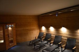 Posezení v ubytování Hotel Žalý Apartmány