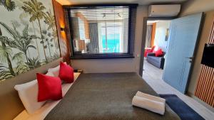 Posezení v ubytování Letstay Panorama Suites