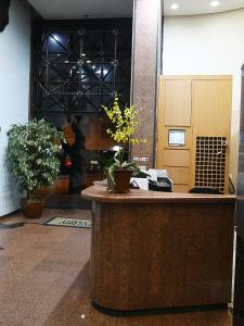 O saguão ou recepção de Cheverny Apart Hotel
