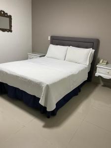 Postel nebo postele na pokoji v ubytování Hotel Suite Santa Rosa