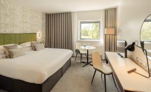 Krevet ili kreveti u jedinici u okviru objekta The Hoban Hotel Kilkenny