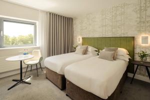 Krevet ili kreveti u jedinici u okviru objekta The Hoban Hotel Kilkenny