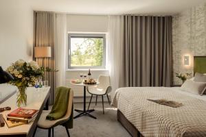 Krevet ili kreveti u jedinici u okviru objekta The Hoban Hotel Kilkenny