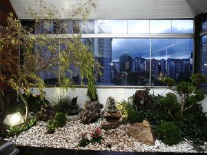 Um jardim em Cheverny Apart Hotel