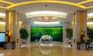 Vstupní hala nebo recepce v ubytování Inner Mongolia Grand Hotel
