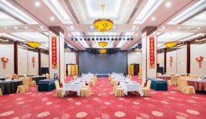 Posezení v ubytování Inner Mongolia Grand Hotel