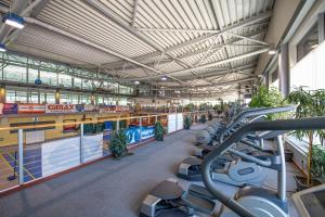 Fitness centrum a/nebo fitness zařízení v ubytování AQUA SPORT***