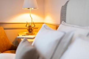Cama ou camas em um quarto em Hôtel Longemalle