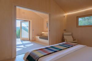 Postel nebo postele na pokoji v ubytování Oasyhotel