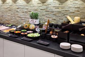 Comida no hotel ou em algum lugar perto