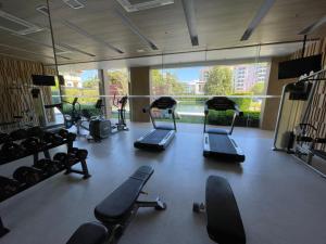 The fitness centre and/or fitness facilities at Residence By Hello Pattaya At Veranda
