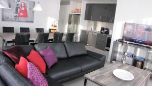 Köök või kööginurk majutusasutuses Halllandsnes Apartments