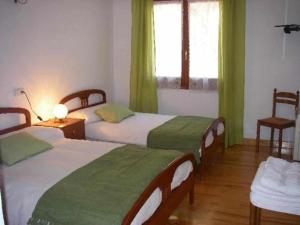Cama o camas de una habitación en Casa Rural Mantxoalorra