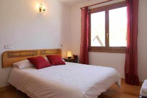 Cama o camas de una habitación en Casa Rural Mantxoalorra