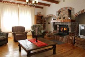 Zona de estar de Casa Rural Mantxoalorra
