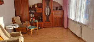 Χώρος καθιστικού στο Dom & SPA nad Rzeką