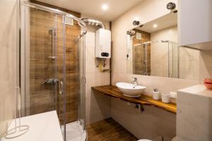 Kúpeľňa v ubytovaní Apartament Moniuszki 22
