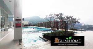 Bazén v ubytování GlimHome @ Windmill Upon Hills Genting Highlands nebo v jeho okolí
