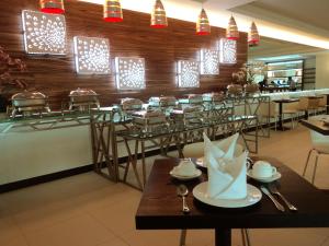 Restoran või mõni muu söögikoht majutusasutuses My Inn Hotel Lahad Datu, Sabah