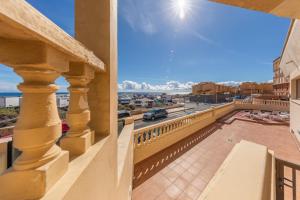 Balkon lub taras w obiekcie MEDANO4YOU Carmen's Beach House