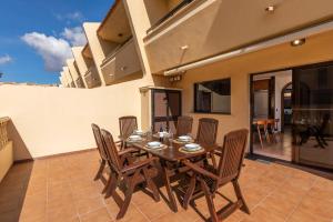 Balkon lub taras w obiekcie MEDANO4YOU Carmen's Beach House