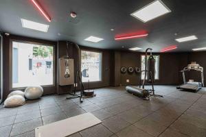 The fitness centre and/or fitness facilities at Micampus Santander Student Residence