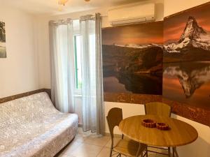 Posezení v ubytování Villa Abeona