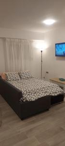 Posteľ alebo postele v izbe v ubytovaní Apartamento SUERTE con vistas a la playa San Antonio de Cullera