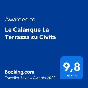 Gallery image of Le Calanque La Terrazza su Civita in Lubriano