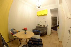 Istumisnurk majutusasutuses Hostel Nomad