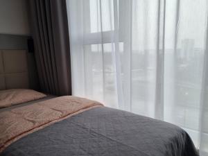Posteľ alebo postele v izbe v ubytovaní Apartament Wolska Warszawa blisko centrum WiFi, AC, parking, Apartment in Warsaw very close to the center