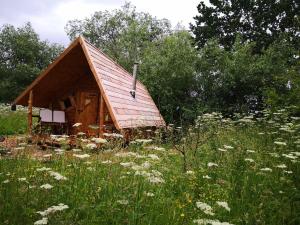 Zahrada ubytování Acorn Glade Glamping York