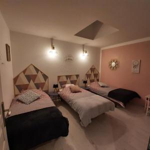 Le Domaine Vesque.Le COSYにあるベッド