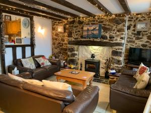 Istumisnurk majutusasutuses Pwllheli Marina Welsh Cottage by Plas Heli & the sea +33 fotot