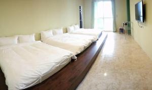 Letto o letti in una camera di 7街160民宿