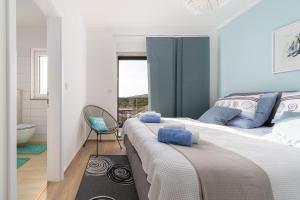Postel nebo postele na pokoji v ubytování Luxury villa Mia