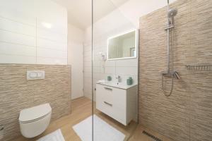 Koupelna v ubytování Luxury villa Mia