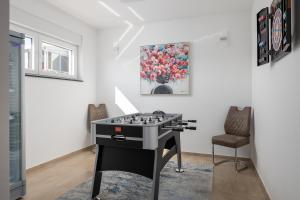 Posezení v ubytování Luxury villa Mia