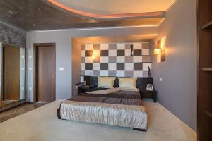 Cama o camas de una habitación en SUNCITY apartment Varna top center