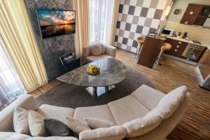 Zona de estar de SUNCITY apartment Varna top center