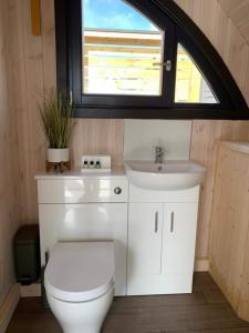 Koupelna v ubytování Orkney Lux Lodges - Hoy Lodge