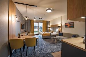 Posedenie v ubytovaní Apartmán Drahokam Bešeňová