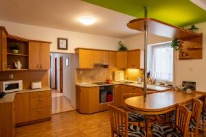 Kuchyňa alebo kuchynka v ubytovaní Apartment Blehovi